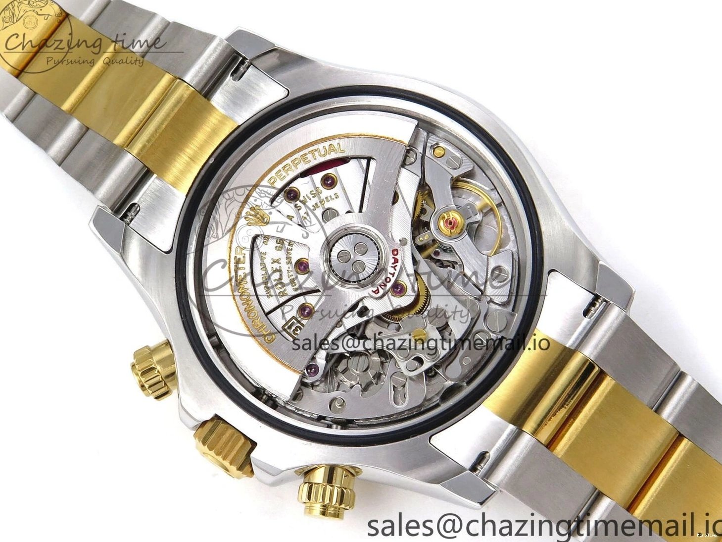 MiroTime 0126 Daytona 126503 QF 1:1 Best Edition Black Dial on SS YG Braclet SH4131 V TechFriendly 1273